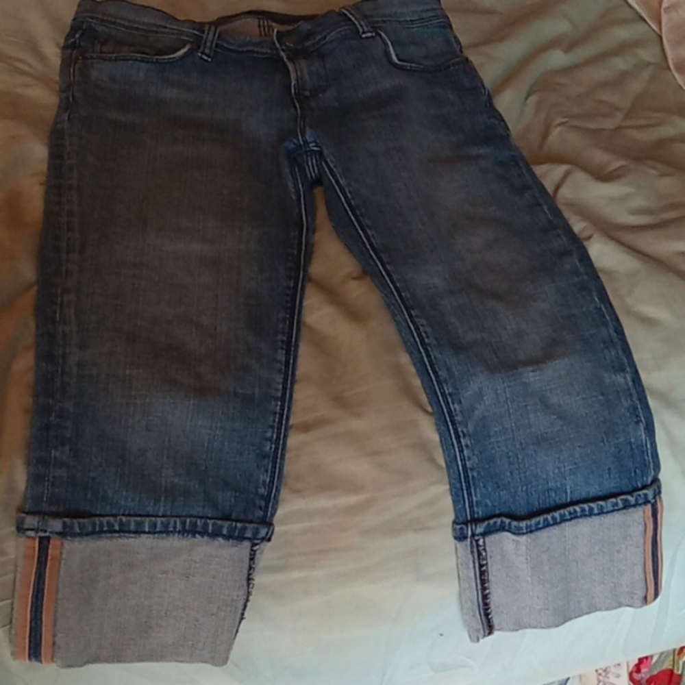 7 For All Mankind denim capris